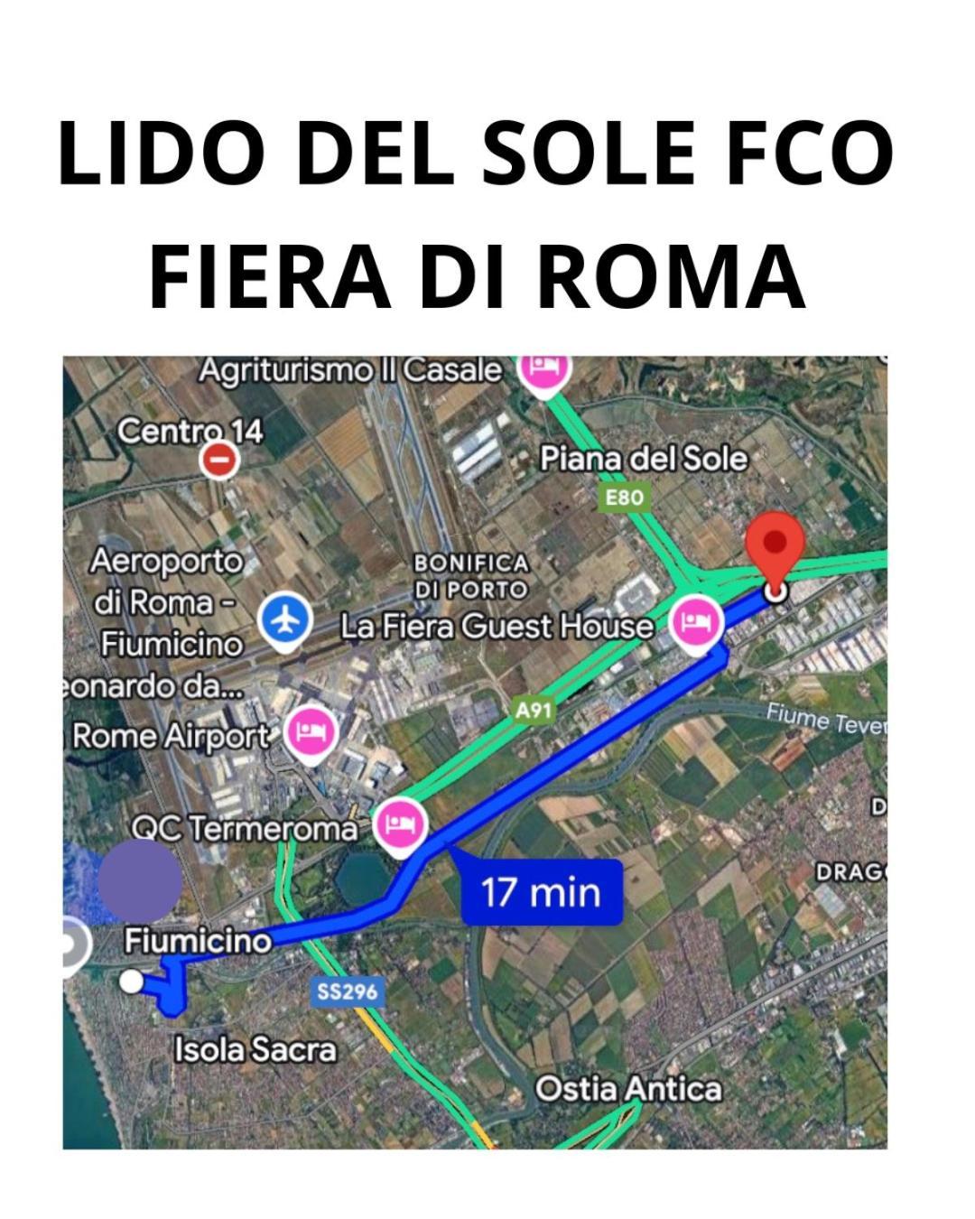 Lido Del Sole Fco Apartment Fiumicino Exterior photo